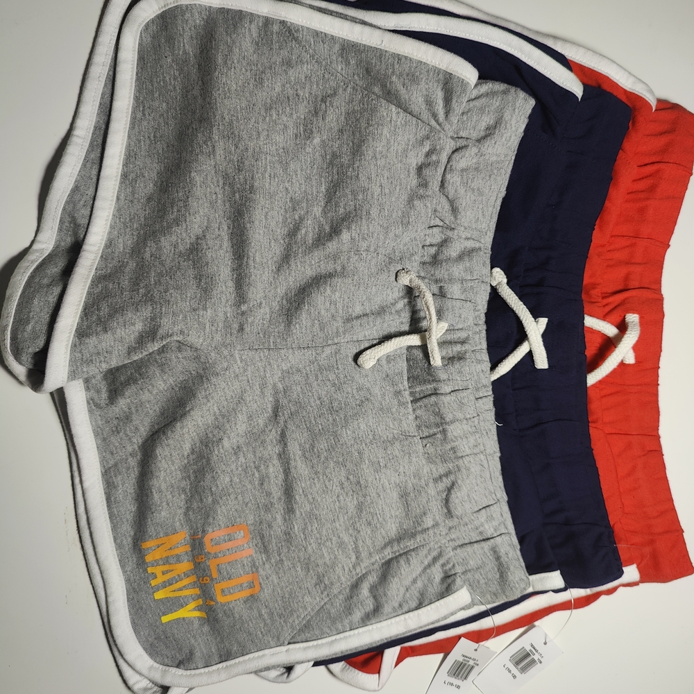 Old Navy Kids' Shorts - Gray, Navy, and Red